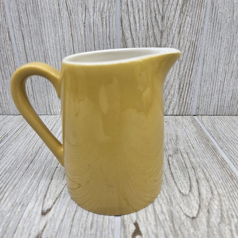 Vintage Sheffield Golden Meadow Ironstone‎ 3 7/8" Creamer Pitcher 8 Oz USA